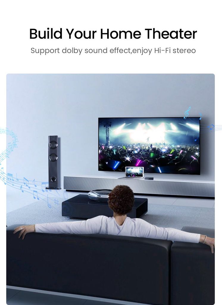 Bộ Switch HDMI 3 Cổng Vào 1 Cổng Ra UGREEN CM188 – Giải Pháp Kết Nối Hoàn Hảo