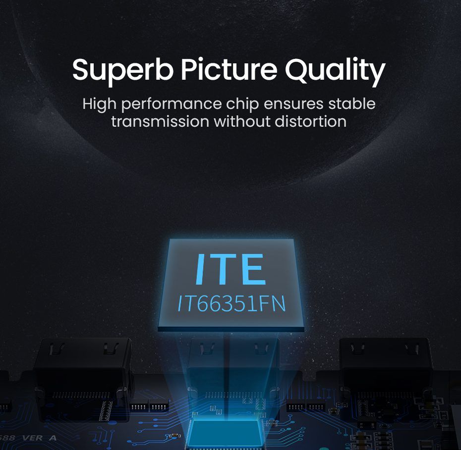 Bộ Switch HDMI 3 Cổng Vào 1 Cổng Ra UGREEN CM188 – Giải Pháp Kết Nối Hoàn Hảo