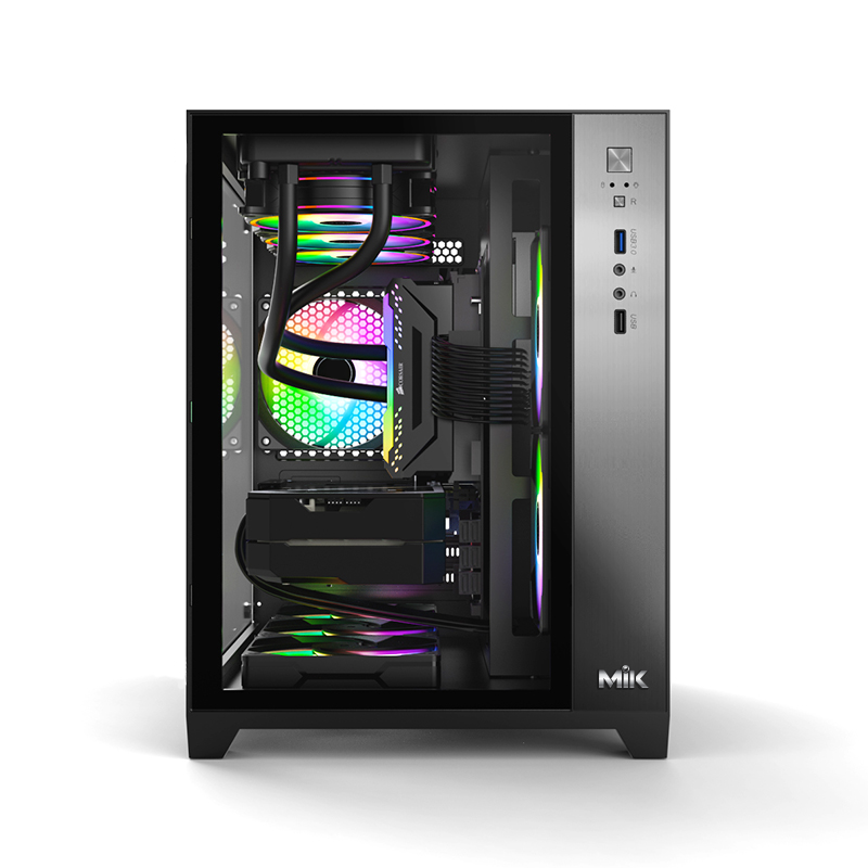 Vỏ máy tính MIK LV12 M BLACK