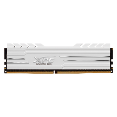 Ram desktop Adata XPG Gammix D10 (AX4U320016G16A-SW10) 16GB (1x16GB) White (DDR4/ 3200 Mhz/ Tản nhiệt/ Non-ECC)