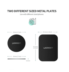 Miếng hít từ tính dùng cho điện thoại và giá đỡ UGREEN LP123 – Lực hít mạnh, an toàn cho điện thoại – Dễ sử dụng