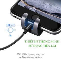Giá đỡ điện thoại UGREEN LP130 Cắm khe gió điều hòa trên xe hơi kích thước từ 4.7 đến 6.5 inch – Hãng phân phối chính hãng