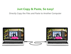 Dây data USB 2.0 (Data Link) truyền dữ liệu giữa các máy tính dài UGREEN US166