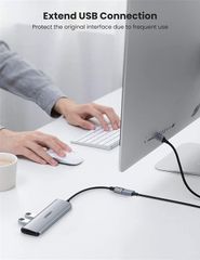 Cáp nối dài USB 3.0 UGREEN US115 – Tốc độ truyền 5Gbps – Dây bện nylon chắc chắn độ dài từ 0.5-2m – Hãng phân phối chính hãng – Bảo hành 18 tháng