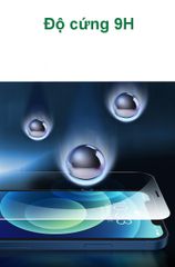 Miếng dán kính cường lực ánh sáng xanh chống lóa mắt độ cứng 9H cho iPhone 12 mini / 12/Pro / Pro Max loại tương ứng 5.4 inh / 6.1 inch / 6.7 inch UGREEN SP158 SP159 SP161 (2-Pack)