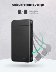 Hộp đựng ổ cứng 2.5 inch SSD HDD chuẩn SATA hỗ trợ ổ cứng lên đến 6TB 2 loại vỏ nhôm và nhựa cao cấp kích thước 128x82x14mm UGREEN US221 CM300