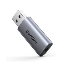 Bộ chuyển đổi âm thanh UGREEN CM383 Từ USB 2.0 sang 3.5mm – Hỗ trợ 2 trong 1 nghe và nói