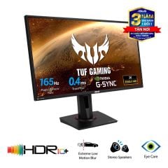 Màn Hình Game ASUS TUF Gaming VG27BQ 27 inch 2K HDR10 165Hz 0.4ms G-SYNC Compatible 2 Loa FreeSync