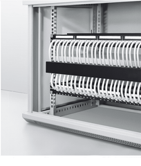 Thanh Patch Panel Utp Ethernet Cat5E và Cat6 24 cổng kim loại UGREEN NW154 80445 – Áp dụng cho tủ 19U