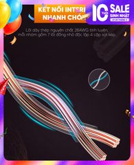 Cáp mạng LAN Cat 7 F/FTP đầu đúc bọc kim loại UGREEN NW107