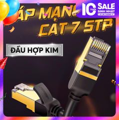 Cáp mạng LAN Cat 7 F/FTP đầu đúc bọc kim loại UGREEN NW107