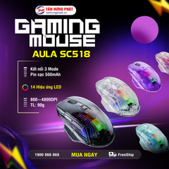 Aula SC518 Chuột Gaming 2 Mode