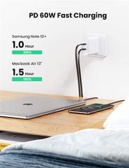 Cáp Sạc Nhanh UGREEN US333 – Tăng Tốc 60W, Truyền Tải Siêu Tốc, Bền Bỉ Linh Hoạt