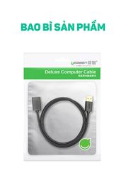 Dây nối dài USB 3.0 UGREEN US129  Tốc độ truyền tải 5Gbps dài 1 - 5m