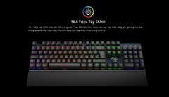 Bàn phím cơ AOC GK500 Đen