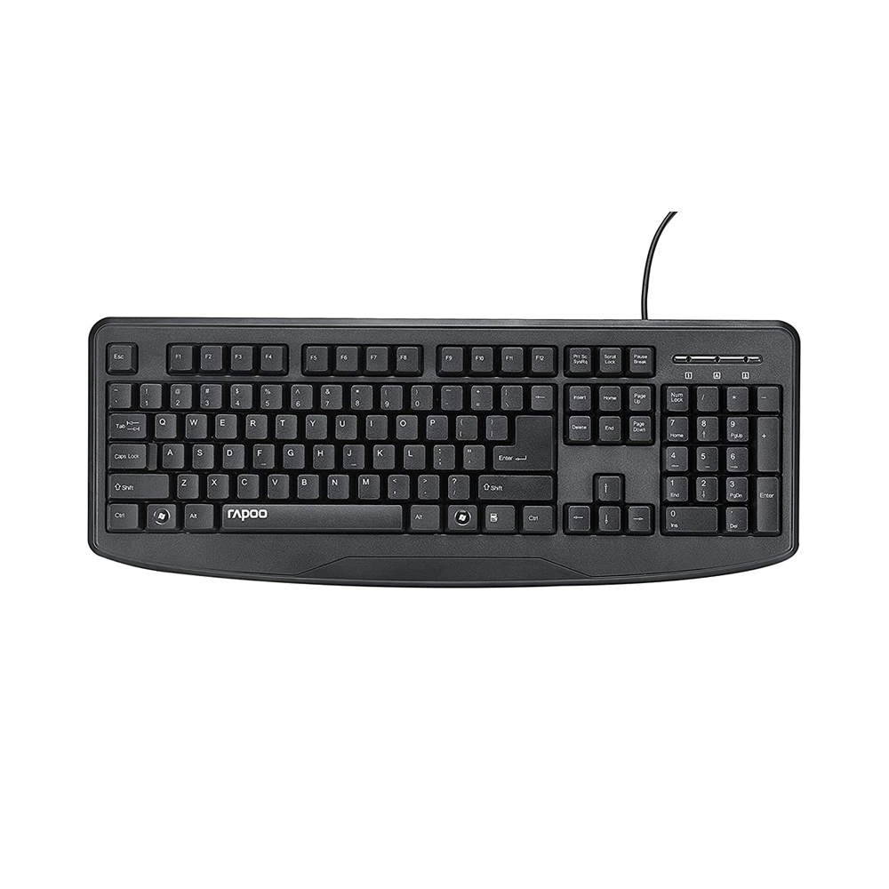 Bàn phím Rapoo NK2500 Black 17111