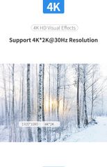 Bộ chia HDMI 1 ra 4 UGREEN 40202 hỗ trợ 4K