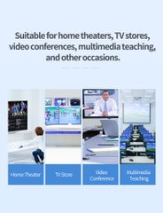 Bộ chia HDMI 1 ra 4 UGREEN 40202 hỗ trợ 4K