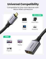 Bộ chuyển đổi Micro HDMI sang HDMI UGREEN HD149