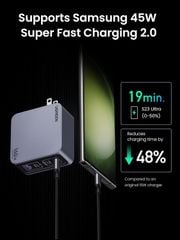 Bộ sạc điện thoại và laptop UGREEN Nexode Pro X763 160W