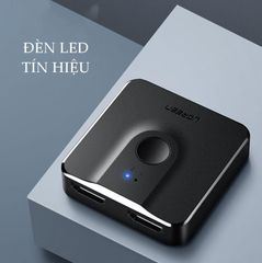 Bộ Switch HDMI 2 ra 1 UGREEN CM217 (tương thích ngược 1 ra 2) chuẩn 1.4