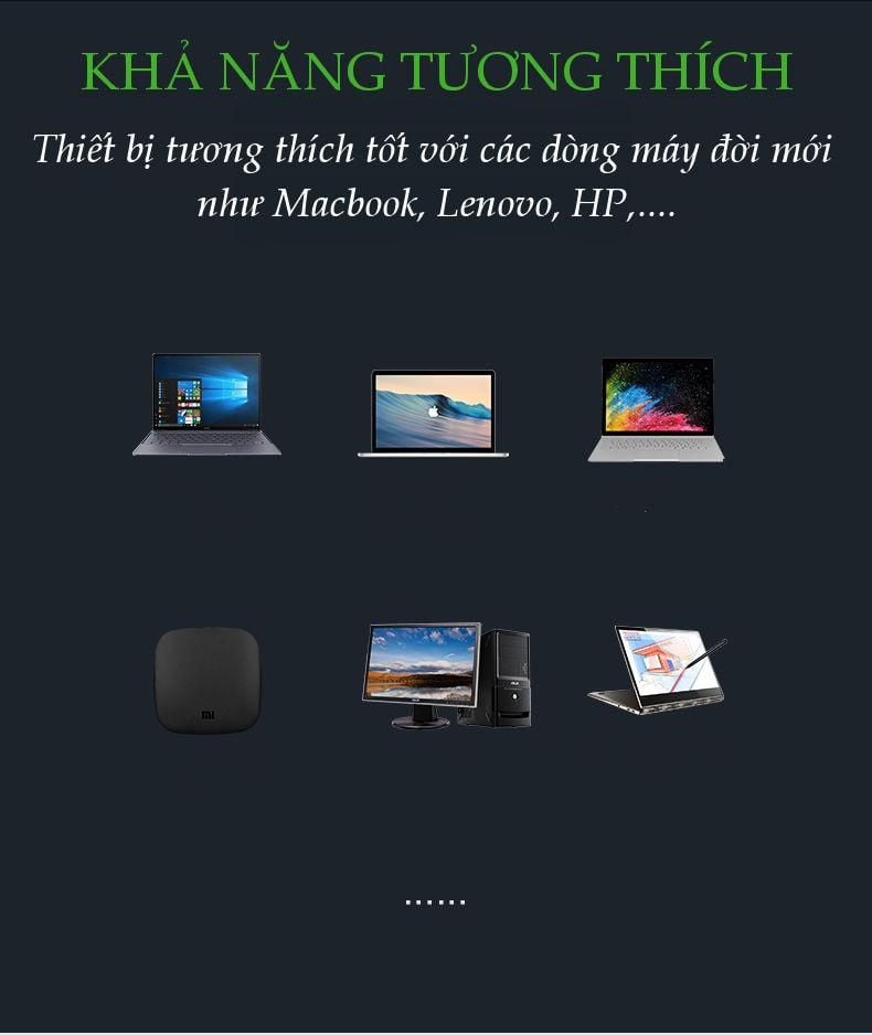 Bộ chuyển đổi USB 3.0 sang mạng LAN UGREEN CM209 Tốc độ truyền 10/100/1000Mbps RJ45 Gigabit Ethernet mở rộng thêm cổng mạng cho máy tính laptop…