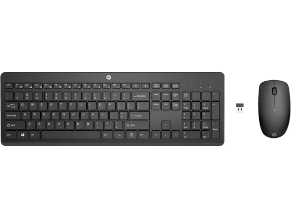 Bộ Bàn Phím & Chuột không dây HP 235 Wireless Mouse and Keyboard Combo (1Y4D0AA)