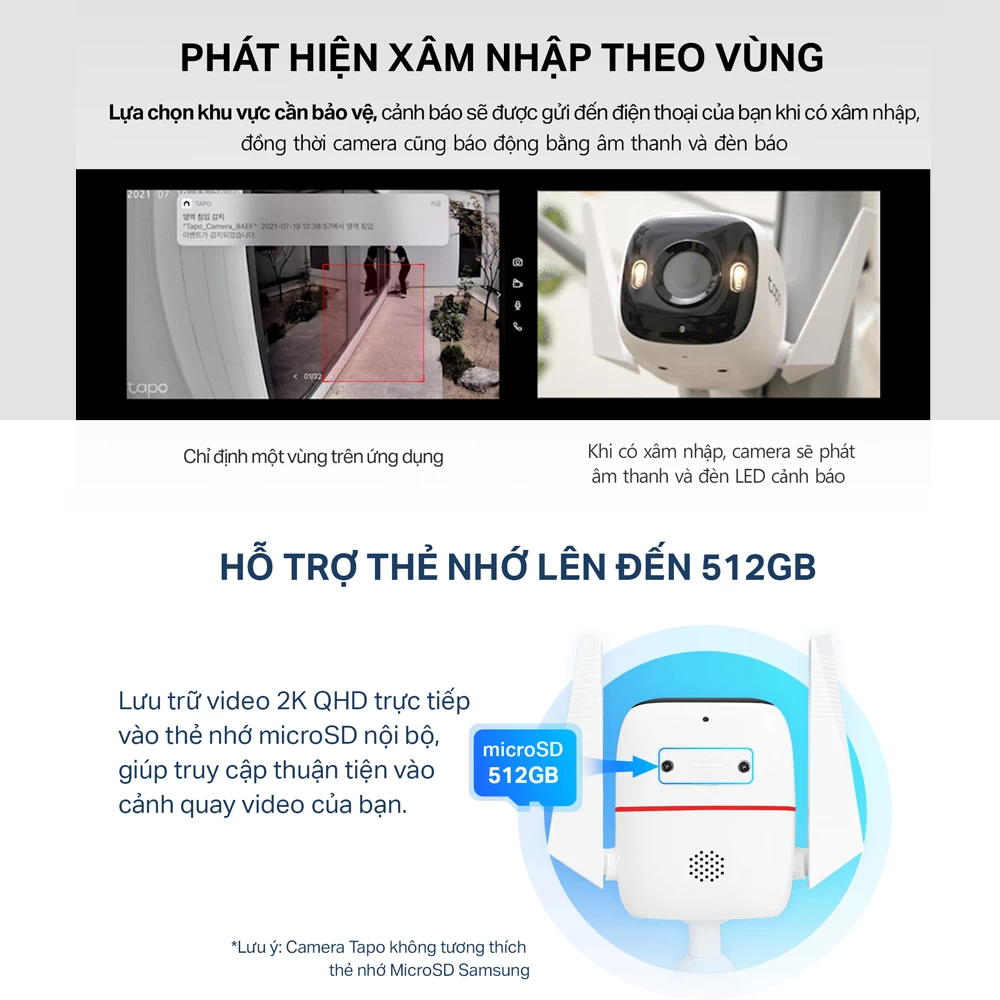 Camera Wifi ngoài trời TP-Link Tapo C320WS 2K