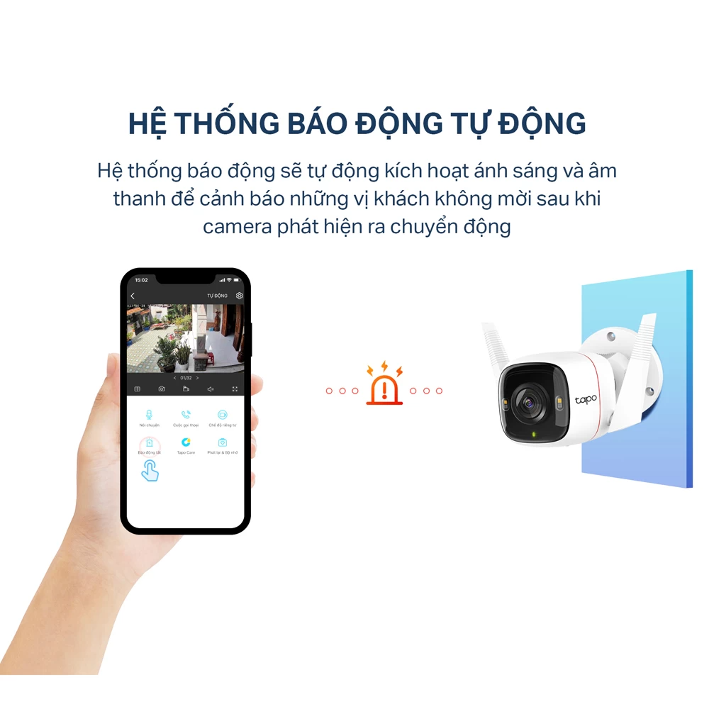 Camera Wifi ngoài trời TP-Link Tapo C320WS 2K