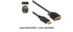 CÁP DISPLAYPORT ->VGA BX030