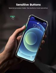 Ốp iPhone 12 chống shock UGREEN LP408 – Chất liệu TPU cao cấp chống bám vân tay, thiết kế siêu mỏng – Túi khí 4 góc chống va đập