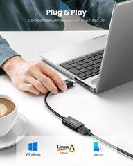 Cáp chuyển Displayport sang HDMI 4k@60Hz Ugreen 70694