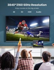 Cáp chuyển Displayport sang HDMI 4k@60Hz Ugreen 70694