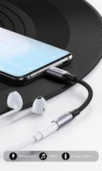 Cáp chuyển đổi Type C sang 3.5mm có chip DAC UGREEN AV161 tương thích nhiều thiết bị, truyền âm thanh Hifi chất lượng cao