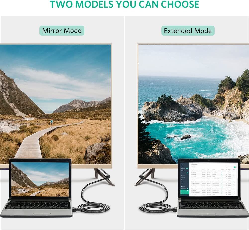 Cáp chuyển DVI-I (24+5) sang cổng VGA dài từ 1-5m UGREEN DV102