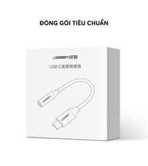 Cáp chuyển Type C sang 3.5mm UGREEN AV142 Không chip DAC
