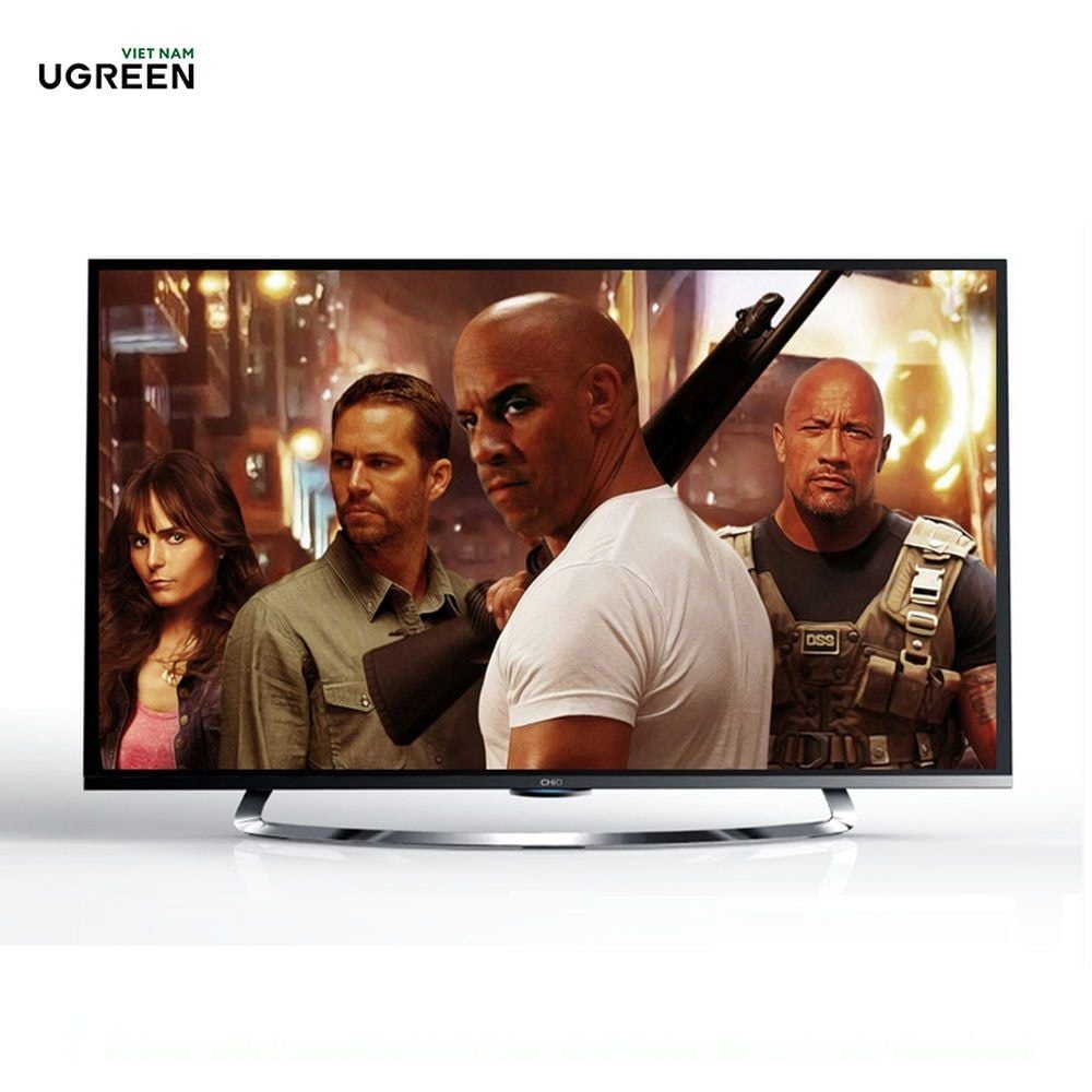 Cáp HDMI đực sang DVI-I (24+5) cái UGREEN 20136 (màu đen)