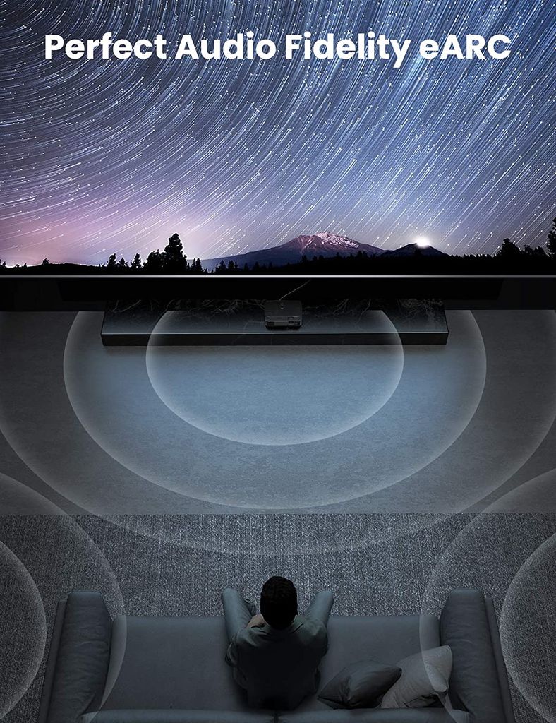 Cáp HDMI 2.1 dây dẹt bện UGREEN HD145