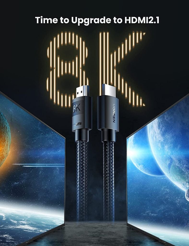 Cáp HDMI 2.1 hỗ trợ 8K UGREEN HD150