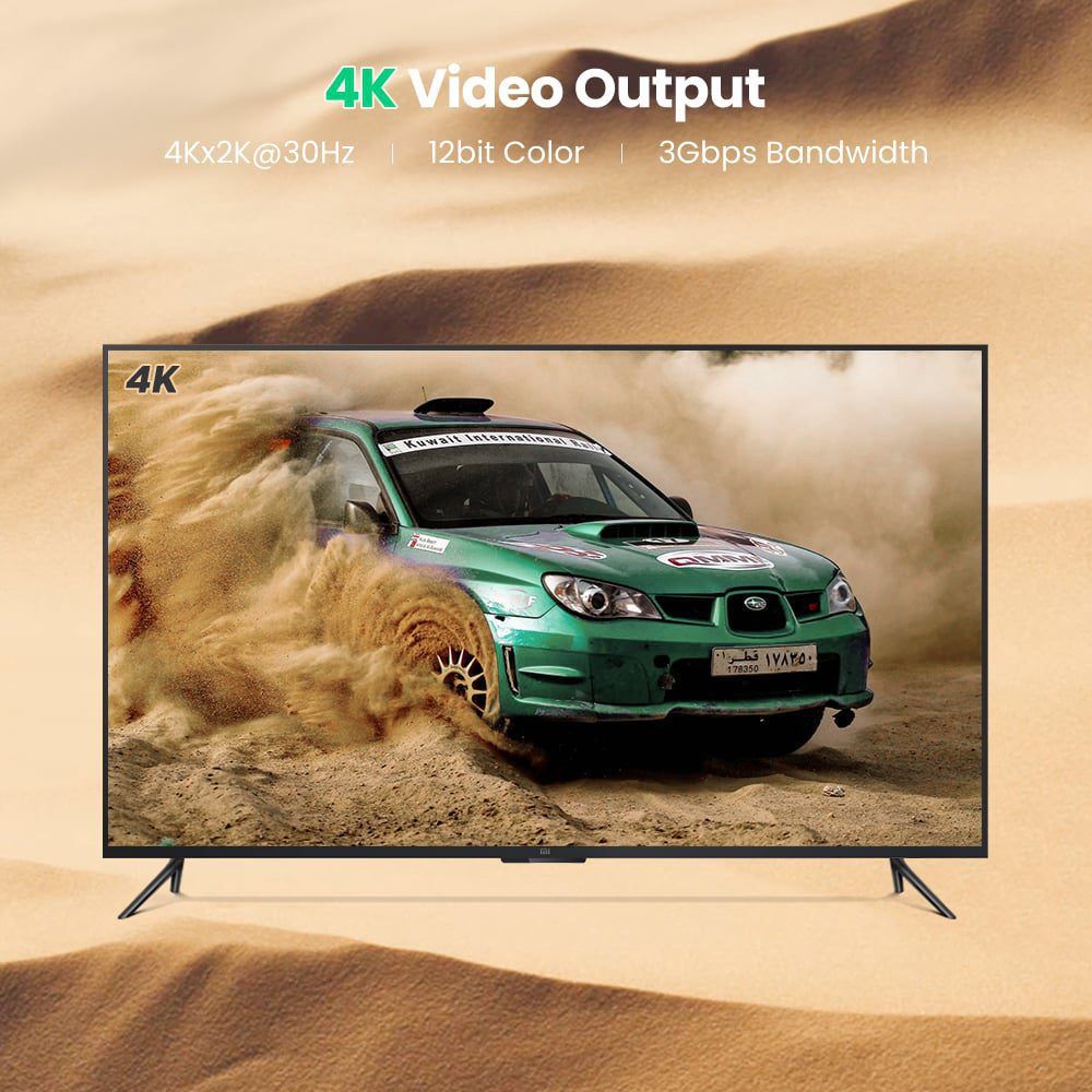 Cáp chuyển Displayport sang HDMI 4K*2K@30Hz Ugreen 40363