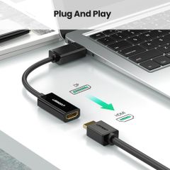Cáp chuyển Displayport sang HDMI 4K*2K@30Hz Ugreen 40363