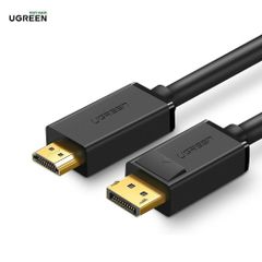 Cáp chuyển đổi DisplayPort sang HDMI UGREEN DP101 hỗ trợ 1080p, 1m-5m