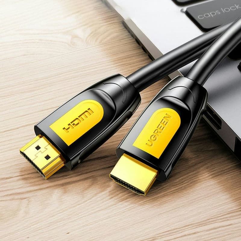 Cáp HDMI dẹt Ugreen HD101 lõi đồng 19+1 HDMI 2.0, hỗ trợ 4K, 3D
