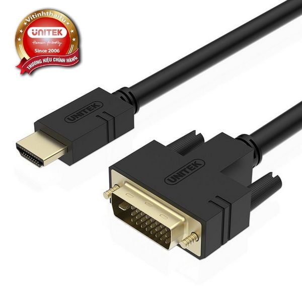 Cáp HDMI->DVI 24+1K 10m Y-C222E UNITEK