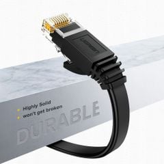 Dây cáp mạng Cat6 UGREEN NW102 cáp tròn màu đen