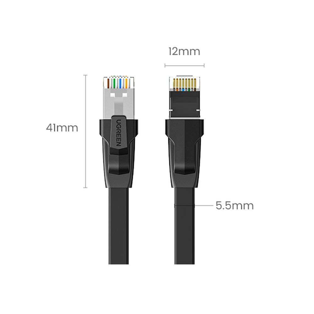 Dây cáp mạng Cat8 UGREEN NW134 truyền dữ liệu 40Gbps