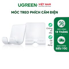 Cặp móc treo phích cắm điện đa năng UGREEN CD107 kích thước gọn nhẹ
