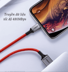 Cáp sạc nhanh iPhone UGREEN US293 Chuẩn MFi, truyền dữ liệu