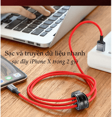 Cáp sạc nhanh iPhone UGREEN US293 Chuẩn MFi, truyền dữ liệu
