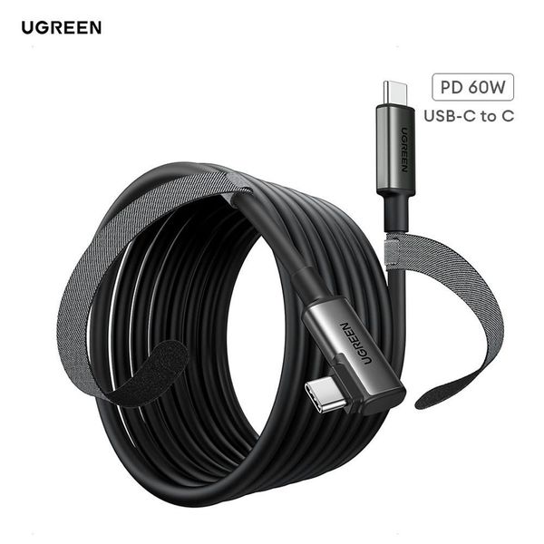 Cáp sạc nhanh Type C bẻ góc 90 độ Ugreen 90629